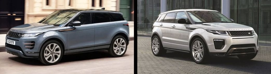 Range Rover Evoque Comparison